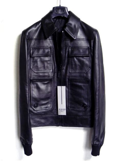 07 dior homme leather jacket|Dior Homme 2007 .